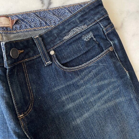 Paige Fairfax Flare Low Rise Denim - Picture 5 of 12